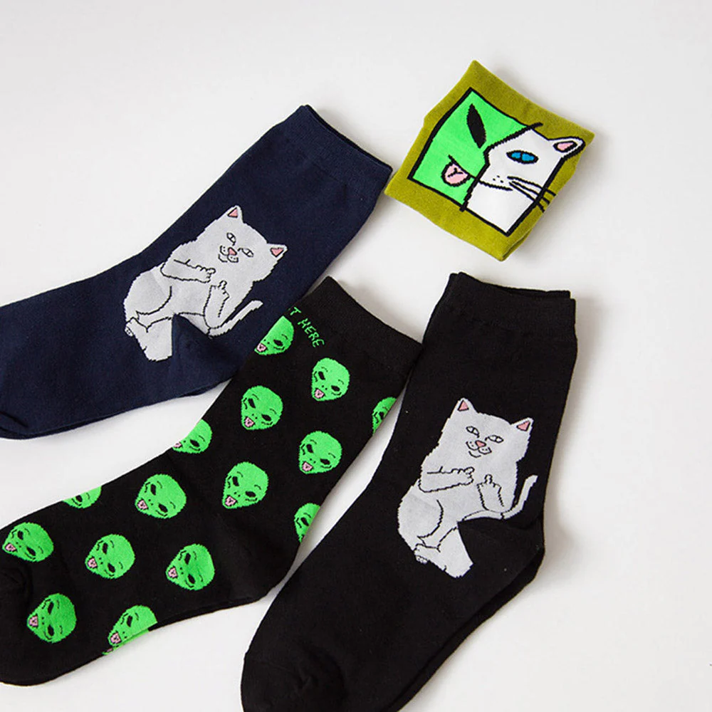 Aliens & Cats Socks - Image 12