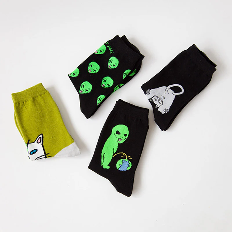 Aliens & Cats Socks - Image 4
