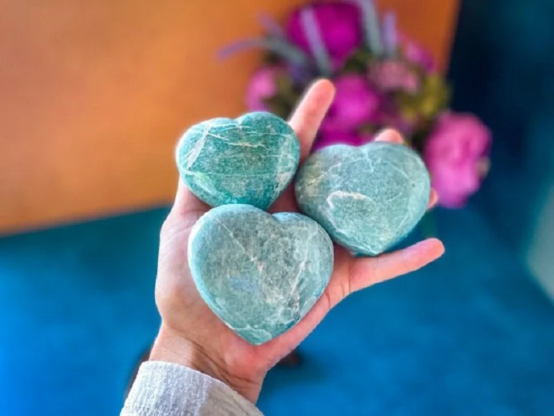 Amazonstone Heart - Image 3