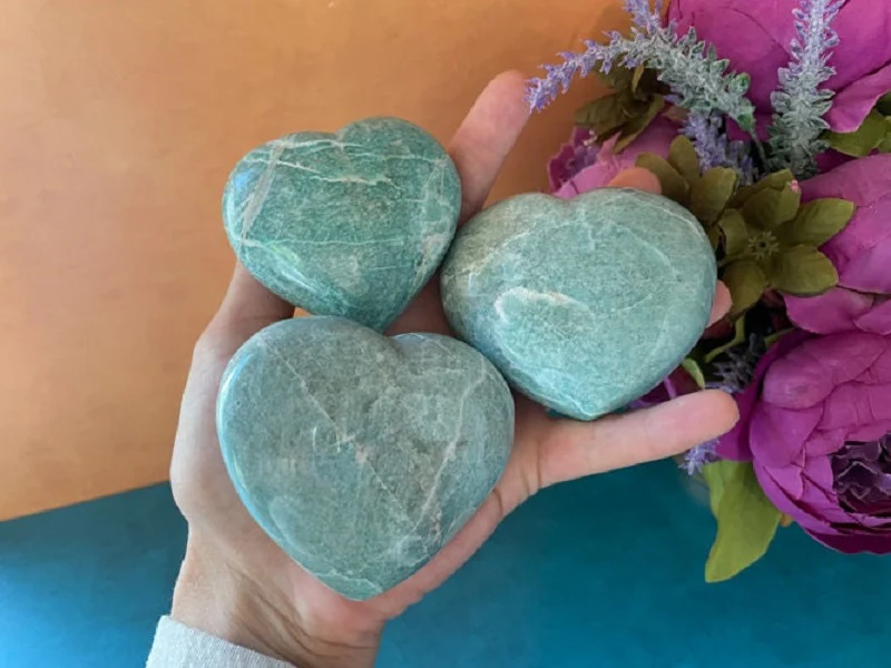 Amazonstone Heart - Image 4