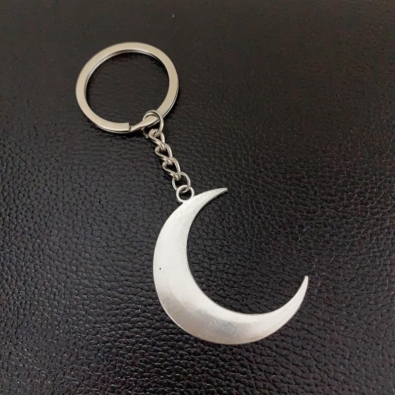 Crescent Moon Keychain - Image 4