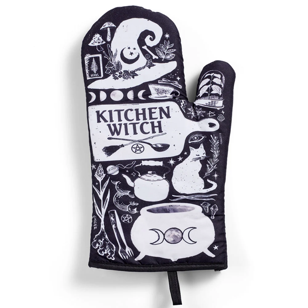 Kitchen Witch Oven Mitt Set - Image 17
