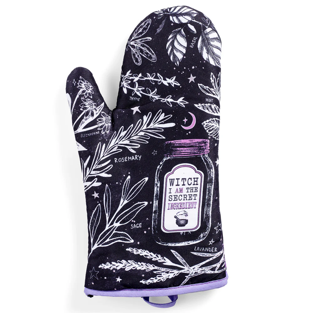 Kitchen Witch Oven Mitt Set - Image 9