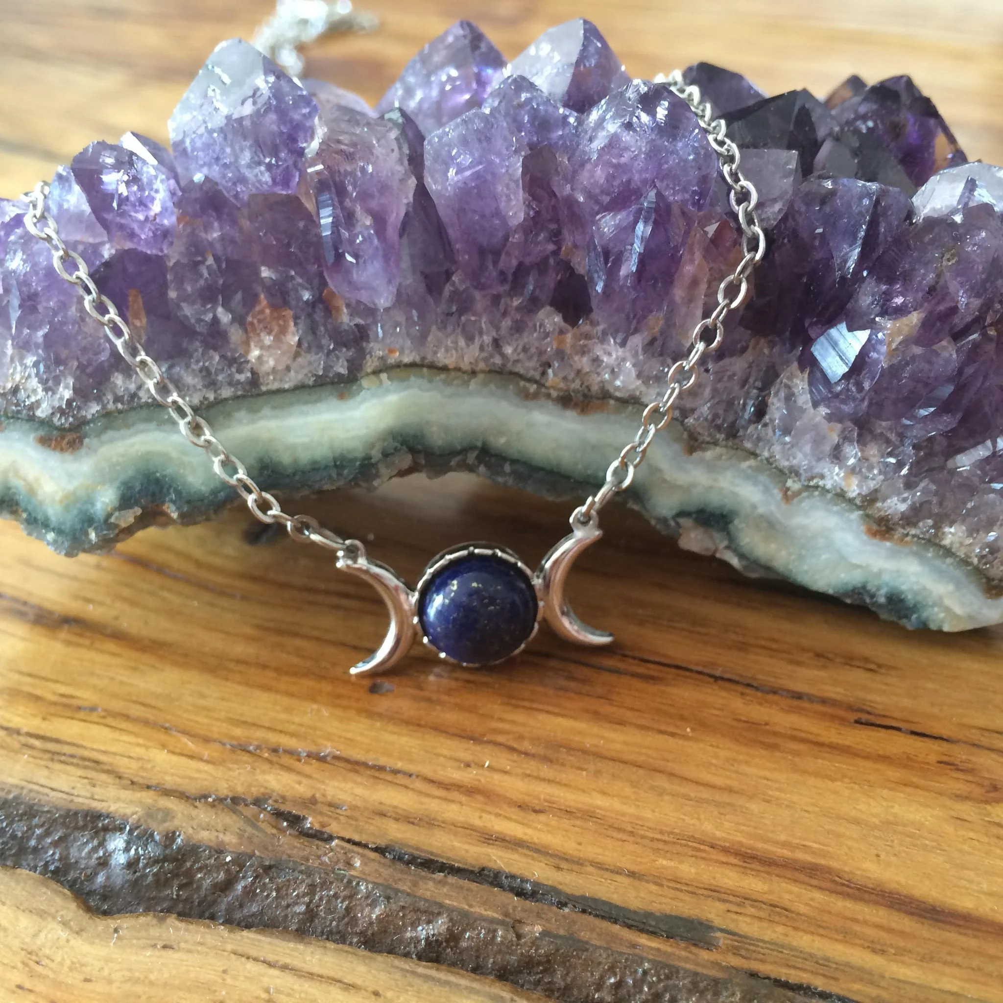 Triple moon necklace - Image 4