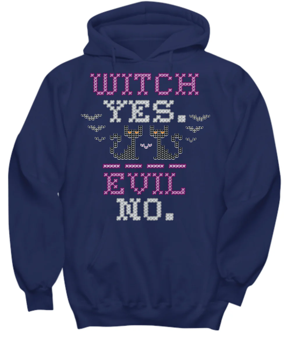 Witch? Yes. Evil? No. long sleeve - Image 3