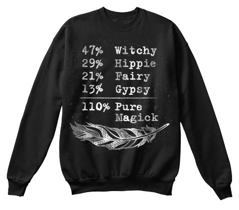 Witchy 110% Pure Magick long sleeve - Image 4