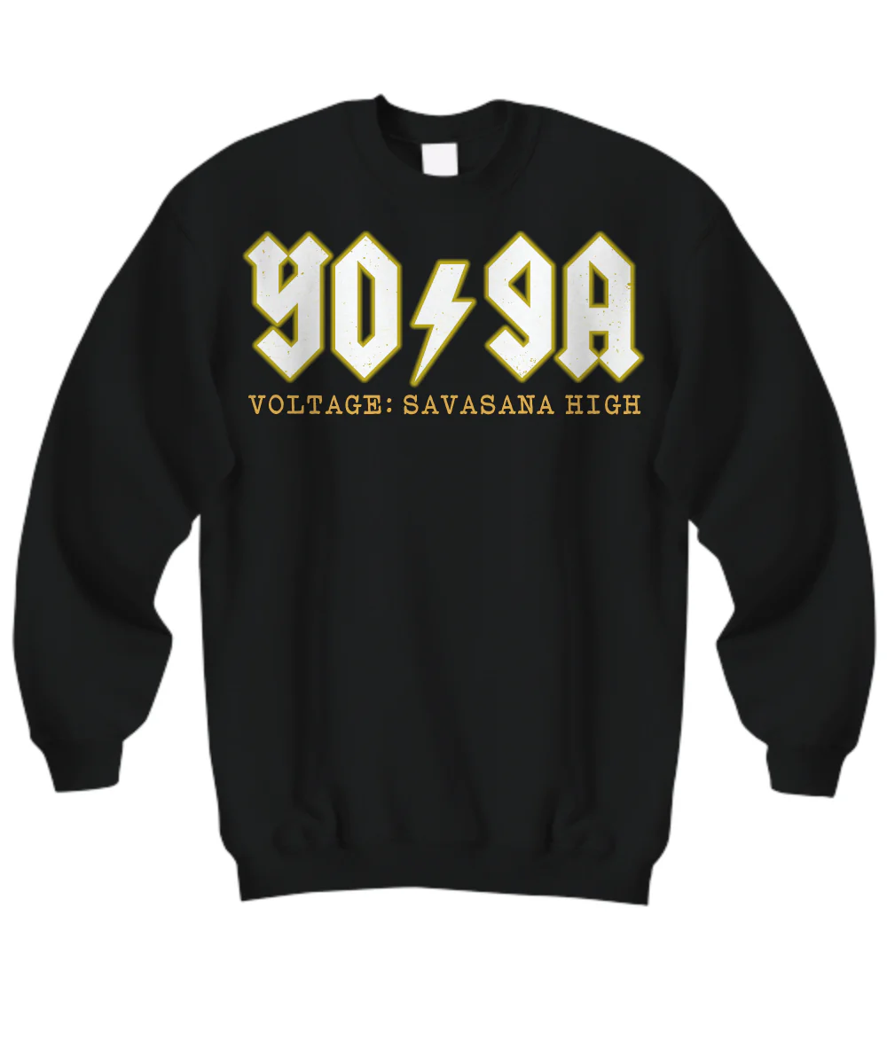 Yoga rock shavasana high long sleeve - Image 4